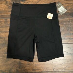 Black Activ8 shorts for working out